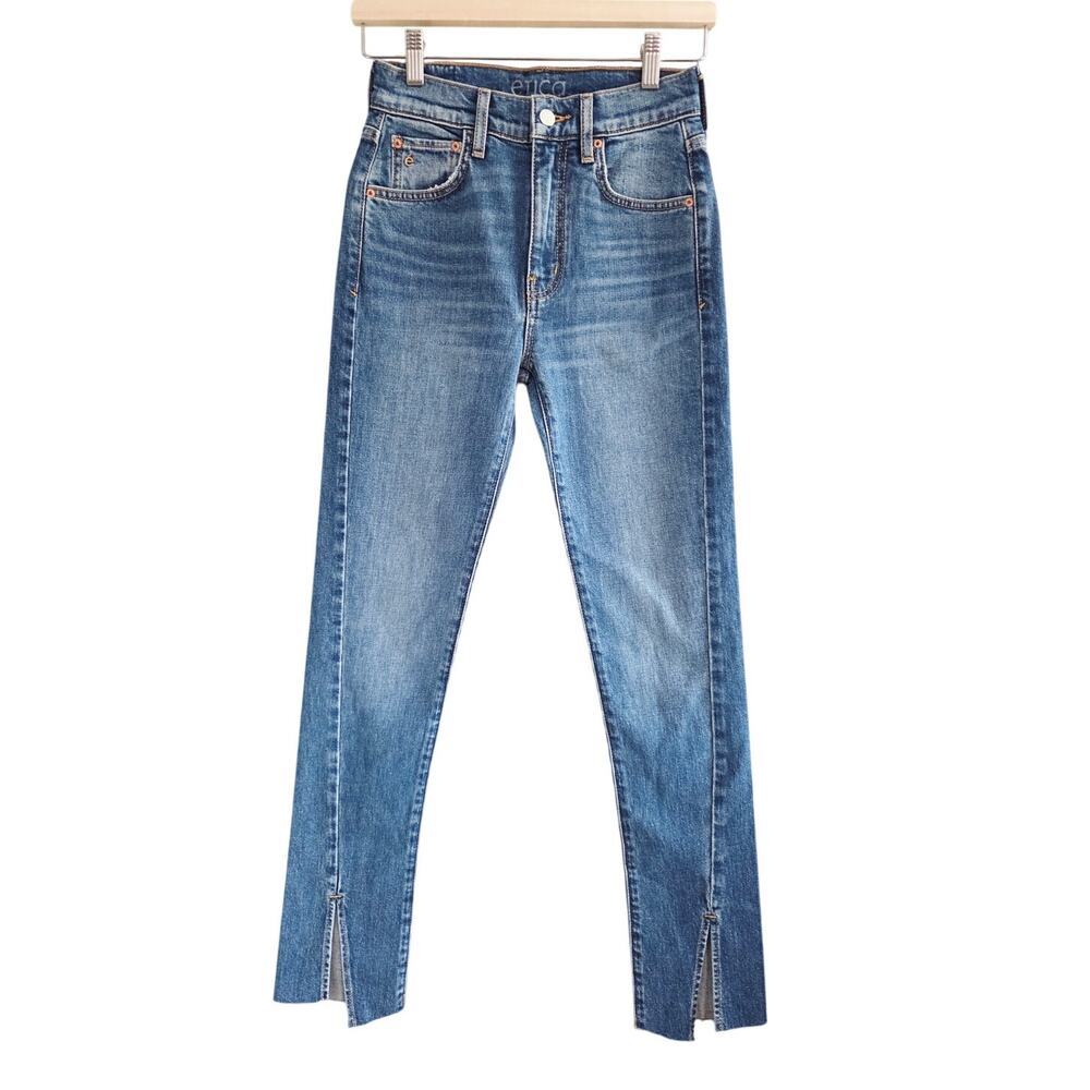 Etica Denim Rialto Twist Seam Slim Jeans Size 24 x 30 Riverside Organic Cotton